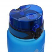 BottleBoss Renk Geçişli Sızdırmaz Kapak Motivasyon Matarası 1 Litre Sticker HEDİYELİ Mavi - 7