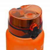 BottleBoss Renk Geçişli Sızdırmaz Kapak Motivasyon Matarası 1 Litre Sticker HEDİYELİ Turuncu - 7