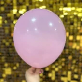 12" İç Mekan Dekorasyon Balonu Pembe - 100 Adet - 2