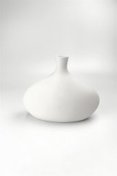 Livya Vazo Seramik Bisküvi (Ham Bisküvi Boyanabilir Obje) thumbnail 2