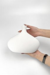 Livya Vazo Seramik Bisküvi (Ham Bisküvi Boyanabilir Obje) thumbnail 3