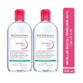 Bioderma Sensibio H2O Temizleme Suyu 500 ml İkiz Set PUANSIZDIR - 2
