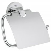 Grohe Essentials Tuvalet Kağıtlığı Kapaklı Banyo Aksesuarı - 40367001 - 1
