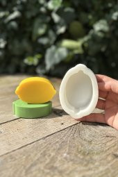 Limon 2D Mum Kalıbı ( Silikon ) 1 Adet - 4