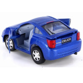 10 cm. Çek Bırak Mavi Toyota Celica Diecast Araba - 2