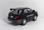 10 cm. Çek Bırak Siyah Toyota Harrier Diecast Araba - 2