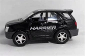 10 cm. Çek Bırak Siyah Toyota Harrier Diecast Araba - 4