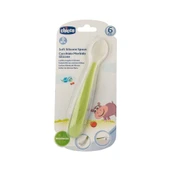 Chicco Yumuşak Silikon Kaşık Yeşil 6 Ay+ - 1