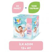 Uni Baby İlk Adım Islak Mendil 24 X 52 Yaprak - 1