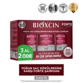 Bioxcin Forte Şampuan 3x300ml - 2