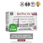 Bioxcin Klasik Kuru ve Normal Şampuan 3x300ml - 2