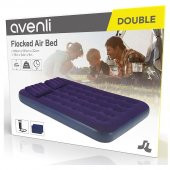 Avenli Floked Air Bed Çift Kişilik 191cm*137cm*22m - 1