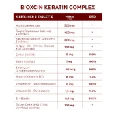 Bioxcin Keratin Complex 500mg 60 Tablet thumbnail 5