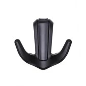 Nur Elbise Askısı Siyah (2 Adet) - 1