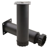 Ayarlanabilir Mobilya Kanepe Baza Koltuk Metal Destek Yükseltici Ayağı 15 Cm Siyah Ayakları (8 ADET) - 4