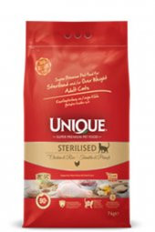 Unique / Unıque Adult Cat Sterılısed Wıth Chıcken 7 Kg - 1