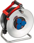 Brennenstuhl Brobusta IP44 Eksport Prof. Makaralı Kablo 25 Metre - 1