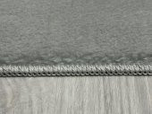 Orkide Home Modern Puffy Örgü Saçaklı  Simirna Peluş Post Halı  GRİ 100 x 200 - 5