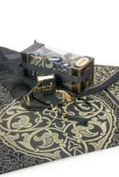 Babalar Gününe Özel Tesbih Mini Kuran Seccade Seti thumbnail 3