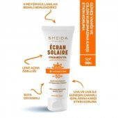 Sheida Ecran Solaire Pigmenta SPF 50+ Günlük Ultra UV Korumalı Renkli Yüz Güneş Kremi 75 ml - 3