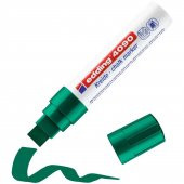 Edding Cam Kalemi Ayna Kalemi Yazı Tahtası Kalemi KALIN UÇLU YEŞİL Edding Mağaza Camı Kalemi Likit Tebeşir Kalem - 1