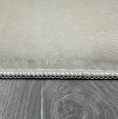 Orkide Home Modern Puffy  Simirna Peluş Post Halı  Krem 100 x 200 thumbnail 2