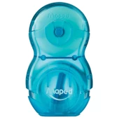 Maped Transparan Hazneli Kalemtraş ve Kapaklı Silgi MAVİ - 2