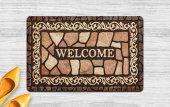 Orkide Home Modern Dekoratif Kapı Önü Paspası 2 - 2