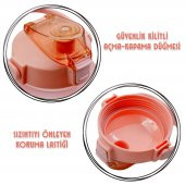 BottleBoss Pastel Renk Geçişli Sızdırmaz Kapak Motivasyon Matarası 2 Litre Sticker HEDİYELİ Pembe - 3