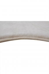 Orkide Home Kaymaz Taban Peluş Sekizgen 1009  KREM 80 x 80 - 4