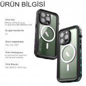 Peeq Apple İphone 14 Pro Max Waterproof Kılıf Red Pepper Magneticsafe Su Geçirmez Kılıf - 5