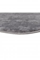 Orkide Home Modern Dekoratif Halı Jel Kaymaz Taban Desenli Gri Halı  GRİ 150 x 300 - 4