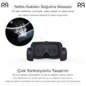 Peeq SC-G04EA 3D Vr Sanal Gerçeklik Gözlüğü Stereo Kulaklıklı - 7