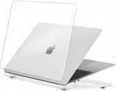 Peeq MacBook Pro 13.3 inç Polikarbon Şeffaf Koruyucu Kılıf A2338 (2020) M1 - 1