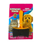 CatMozz Otomatik Tek Tuşla Kolay Temizlenebilen  Kedi Köpek Fırça Tarağı - 3
