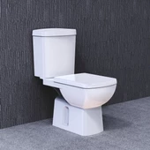 Turavit PLZ1703 Plaza Alttan Çıkışlı Klozet Nkp Yavaş Kapak - 2
