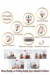 Shibowavy Jolvena Shibowavy 6 Başlıklı Süper Lüx Epilatör / Epilasyon - 3