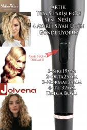 Shibowavy 4 Ayarlı Siyah Wag Maşa (19/25/28/32Mm Yeni Versiyon) Küçük-Orta-İri Dalgalar Aynı Maşada - 3