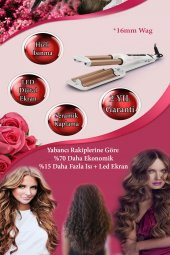 Shibowavy Jolvena Shibowavy Wag Tipi Su Dalgası Saç Maşası 16mm (ORJİNAL ÜRÜN) - 5