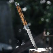 Tekinhediyelik M390 Çakı Şam Işlemeli Damas - 4