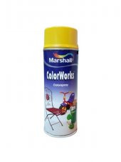Marshall Colorworks Sprey Boya Güneş Sarısı 400 Ml - 1