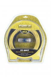 For-X 8 Ga Profesyonel Seri Kaliteli Oto Amfi Kablo Seti Xy-8kıt - 1