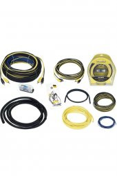 For-X 8 Ga Profesyonel Seri Kaliteli Oto Amfi Kablo Seti Xy-8kıt - 7