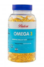 Balen Omega 3 Norveç Balık Yağı (Trigliserid) 1380 mg 100 Kapsül - 1