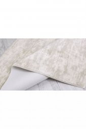 Orkide Home Jel Kaymaz Taban Peluş Krem Vizon Kesme Yolluk 1009 KREM 80 x 80 - 3