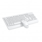 Lenovo Lecoo CM105 USB Kablolu Türkçe Q Klavye & Mouse Set Beyaz - 3