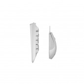 Lenovo Lecoo CM105 USB Kablolu Türkçe Q Klavye & Mouse Set Beyaz - 4