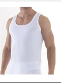 YILDIZ 120 ERKEK MODAL SÜPER İNCE ASKILI ATLET 12 ADET  BEYAZ 2XL - 1