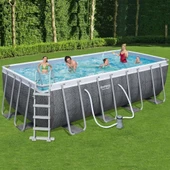 Bestway Prefabrik Havuz 488x244x122cm 56996 - 1