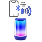 MN6 Pluse 4 Mini Taşınabilir Bluetooth Hoparlör.360 Işıklandırma Hoparlör.bluetooth Hoparlör Stereo - 2